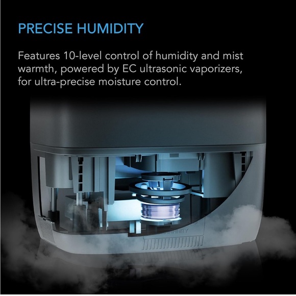 AC Infinity Black Humidifier with Display - Picture 6 of 8
